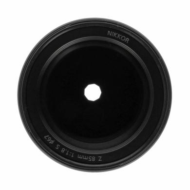 Nikon 85mm 1:1.8 Z S noir - très bon état Reconditionné - Nikon reconditionné disponible sur As Good As New